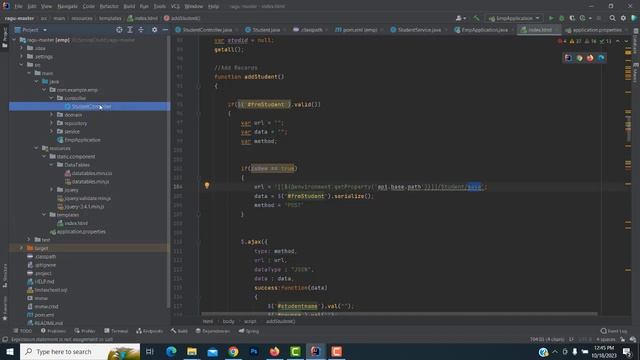 Spring Boot AJAX jQuery CRUD | CREATE | READ | UPDATE | DELETE смотреть онлайн