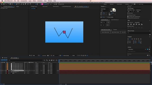Dynamic Line Graph Tutorial in After Effects смотреть онлайн