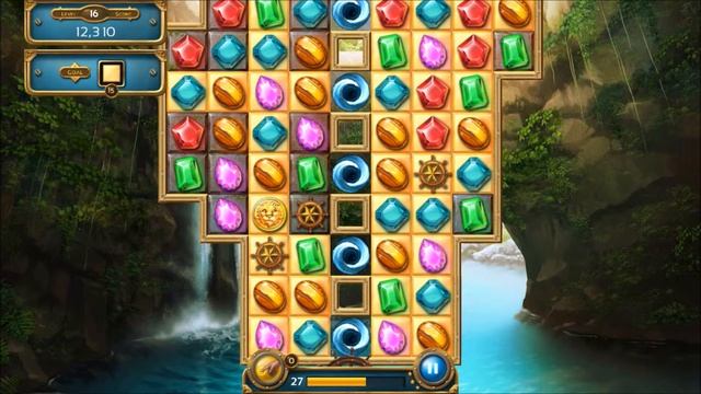 Jewel Quest - Seven Seas - Level 16 смотреть онлайн