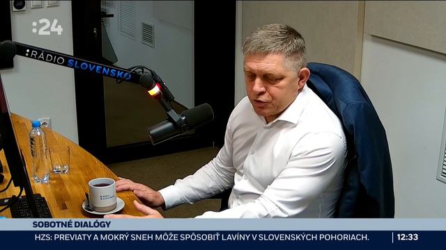 Sobotné dialógy RTVS - Robert Fico (Smer - SD) 24.2 2024 🇸🇰 смотреть онлайн