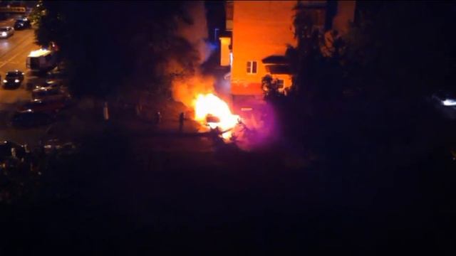 "Синие ведерки" разбили и подожгли мне машину смотреть онлайн