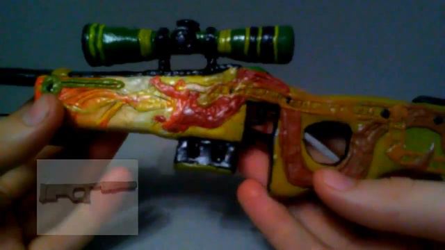 AWP Dragon Lore из пластилина | Cs Go смотреть онлайн