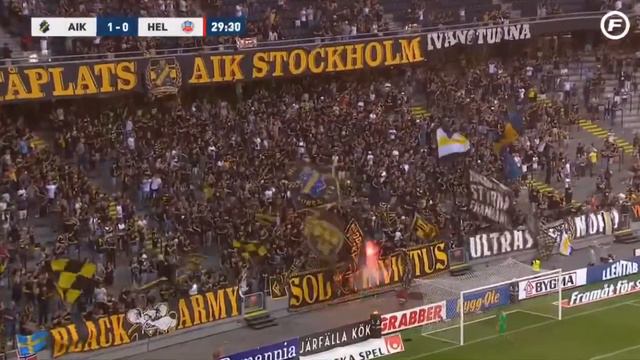 AIK-Helsingborg IF 2-0 | omgång 16 смотреть онлайн