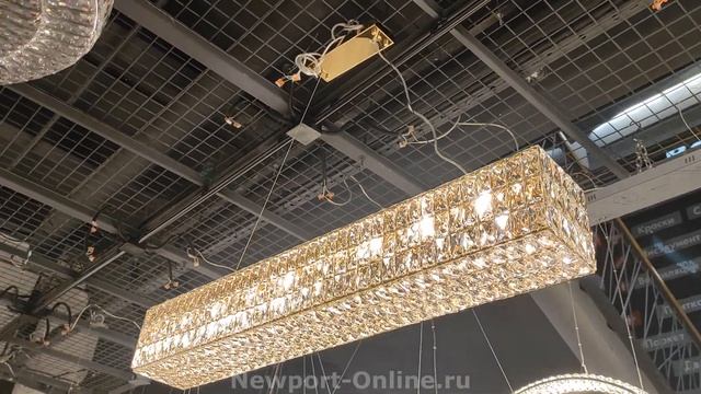 Светильник NEWPORT 10126+12/S gold смотреть онлайн