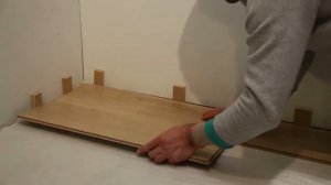 Fixing of the AGT Laminate flooring