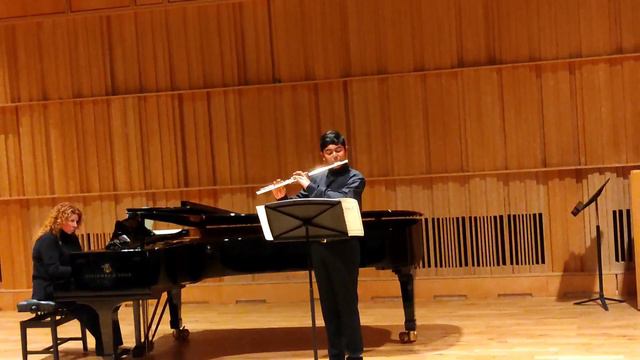 Francois Devienne - Sonata No. 1 in E minor for Flute and Piano, Op58 No1 performed live at BFS 202 смотреть онлайн