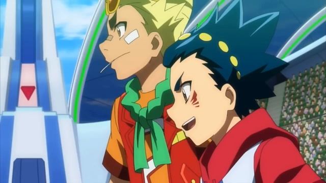 Valt And Ranzo Vs Hyuga And Hikaru! - Beyblade Burst Quadstrike Episode 13