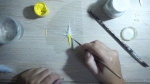 Ватная игрушка своими руками Рождество/Игрушки из ваты своими руками Дева Мария с младенцем