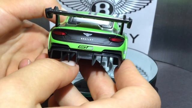 Kinsmart 1/38 Bentley Continental GT3 Review