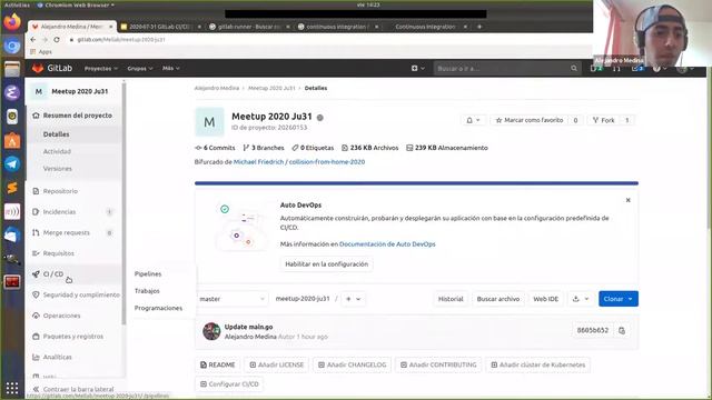 GitLab Virtual Meetup - GitLab CI Pipelines con Go смотреть онлайн