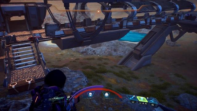 MASS EFFECT ANDROMEDA PS4 Pro #121 - Leben im Grenzgebiet - Let's Play Deutsch German смотреть онлайн