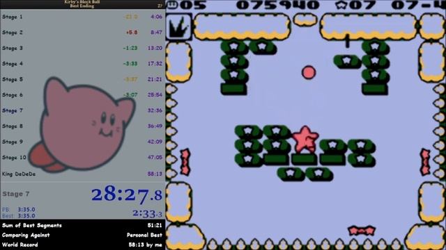 [WR] Kirby's Block Ball - Best Ending in 56:15 смотреть онлайн