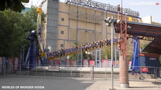 WOW AMUSEMENT PARK NOIDA || BEST AMUSEMENT PARK OF DELHI || WORLDS OF WONDER смотреть онлайн