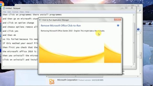 How repair excel in widows 7, and how uninstall and again install excel in windows 7. смотреть онлайн