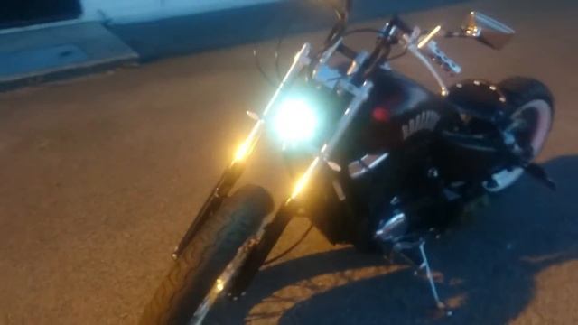 Honda shadow VT1100 bobber смотреть онлайн