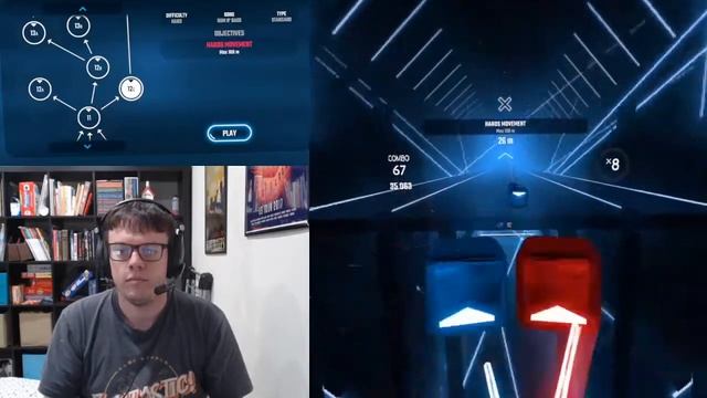 Beat Saber Campaign Level 12C Tutorial смотреть онлайн