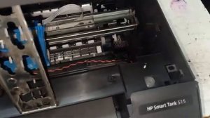 HP SMART TANK 515 ERROR 4 ON DISPLAY PANEL