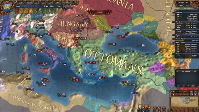 Europa Universalis IV: Venice the Menace episode 12 смотреть онлайн