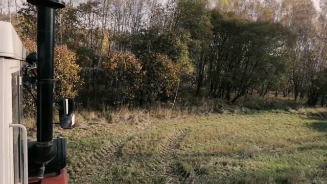 Осень в деревне! Получил зерно, пахата на кировце. смотреть онлайн