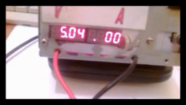 Блок питания с индикацией на PIC-микроконтроллере смотреть онлайн