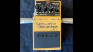 Boss AC 3 Acoustic Simulator