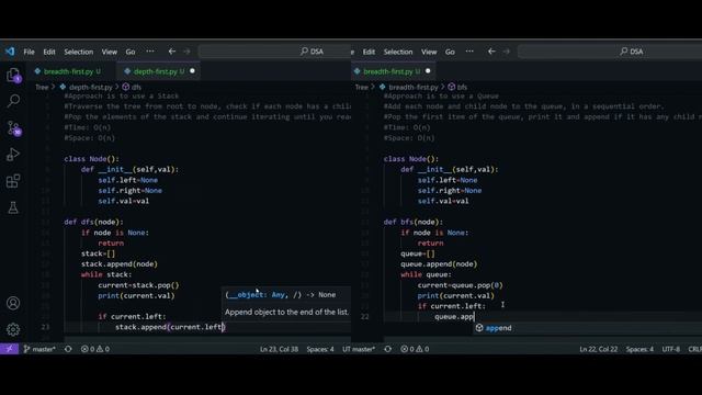 Binary Tree Traversal in Python смотреть онлайн