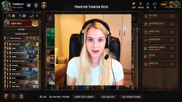 [Gwent] Monster Starter Deck | The Ultimate Vampire Counter! смотреть онлайн