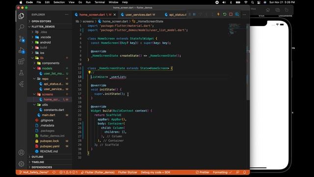 Understanding Null Safety in Flutter using real world example - Part 1 (coderzheaven.com) смотреть онлайн