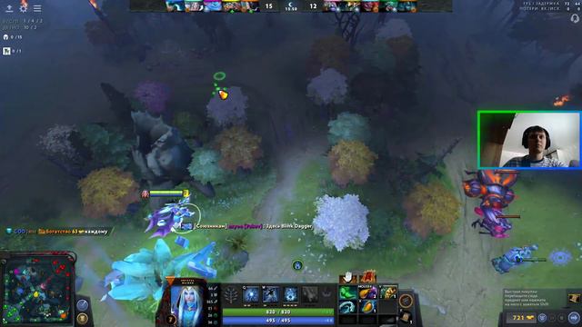 5 Позиция хорошая командная игра 🔥 Flylink | CRYSTAL MAIDEN Dota 2 смотреть онлайн