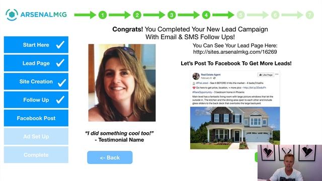 How To Create A Real Estate Facebook Ad, Landing Page & 10-Day Email & SMS Follow Up In 20 Seconds! смотреть онлайн