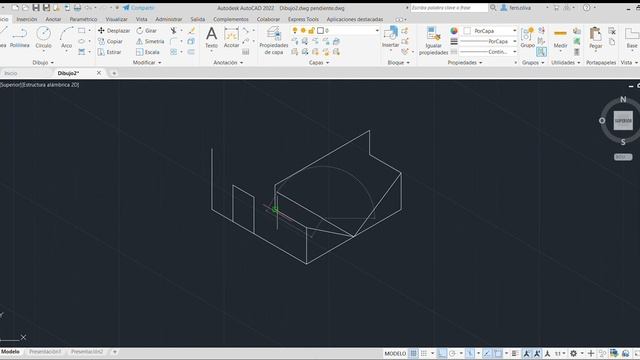 Autodesk AutoCAD 2022 Dibujo2 dwg pendiente dwg 2021 09 30 22 21 29 смотреть онлайн