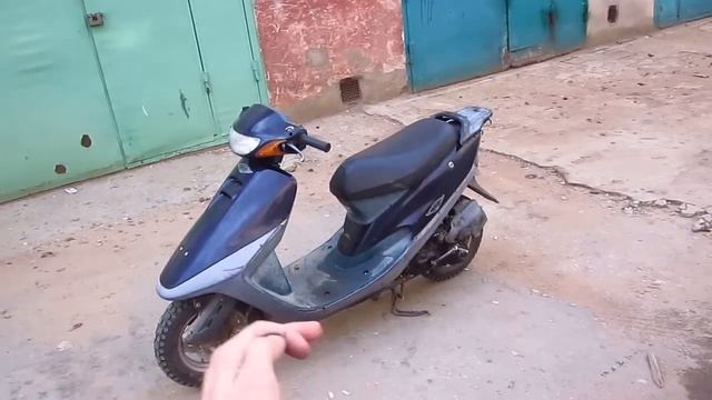 Обзор скутера Honda Tact 31 смотреть онлайн
