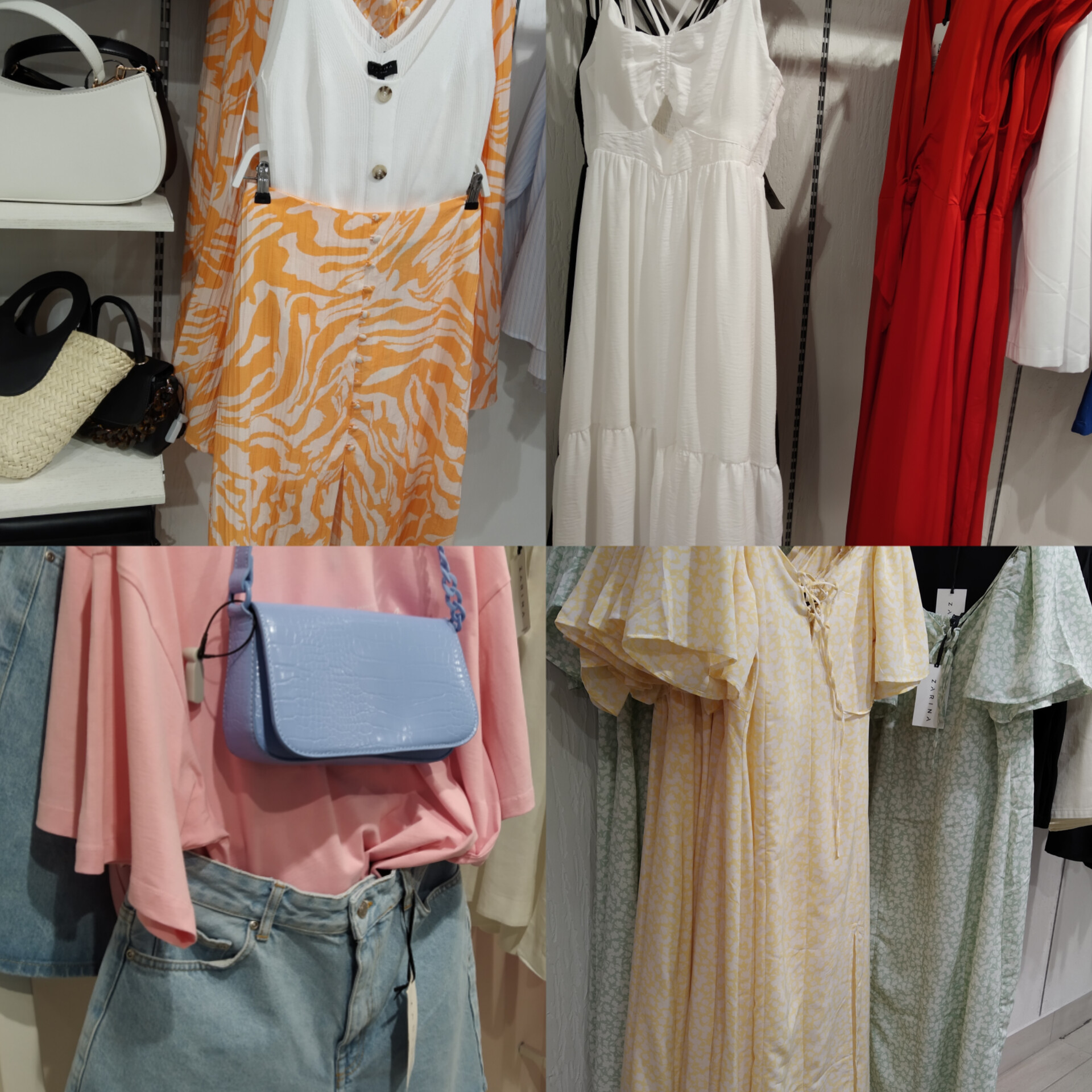 Красивые стильные новинки в магазине одежды Zarina, платья, юбки, сарафаны, блузки, футболки. смотреть онлайн