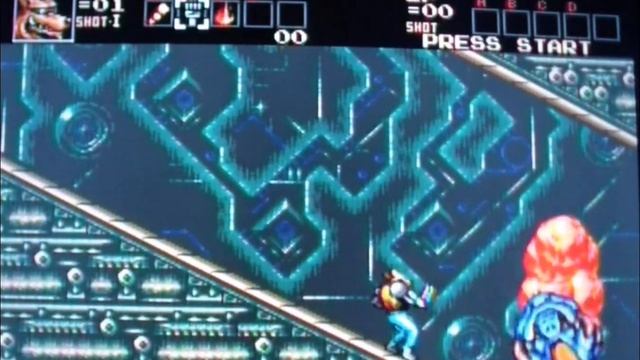 Полное прохождение игры Contra hard Corps на Sega одним из разных способов смотреть онлайн