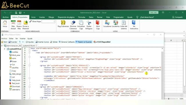 61 - ComboBox dentro de una Ribbon o Cinta de Excel. смотреть онлайн