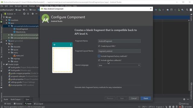 Android tutorial (2020) - 60 - How Create BottomNavigation Bar / View / Tabs with Fragments смотреть онлайн