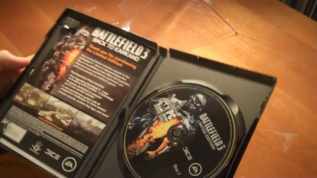 Battlefield 3 Limited Edition PC Unboxing (Camera Test 720p)