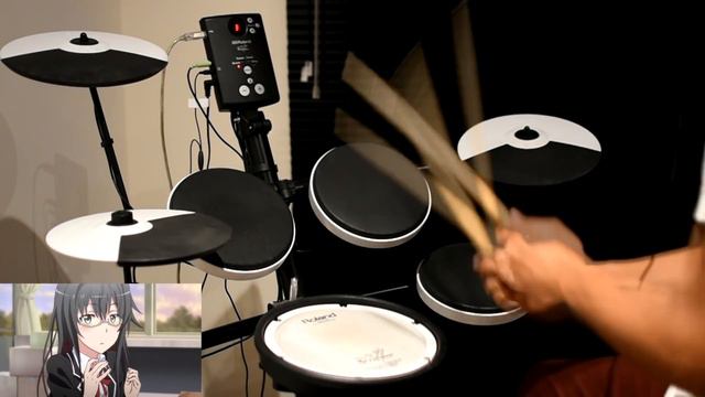 OreGairu Season 2 OP Full -【Harumodoki (春擬き)】by Nagi Yanagi - Drum Cover смотреть онлайн