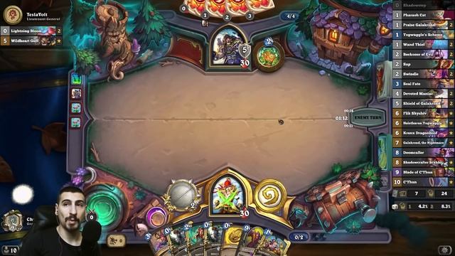 C'Thun Galakrond Rogue VS Mecha'Thun 2K Armor Druid | Fractured in Alterac Valley | Hearthstone смотреть онлайн