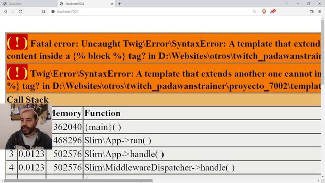 Creá una web con Slim 4 [05] TWIG: Cómo extender la plantilla HTML base #MicroCurso смотреть онлайн