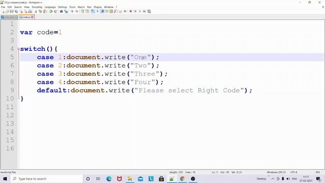 switch case in javascript for beginners part4 смотреть онлайн