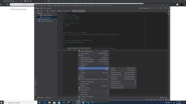 Comments - PHP - P2 смотреть онлайн