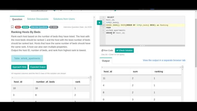 LATIHAN SOAL SQL INTERVIEW PERUSAHAAN AIRBNB смотреть онлайн