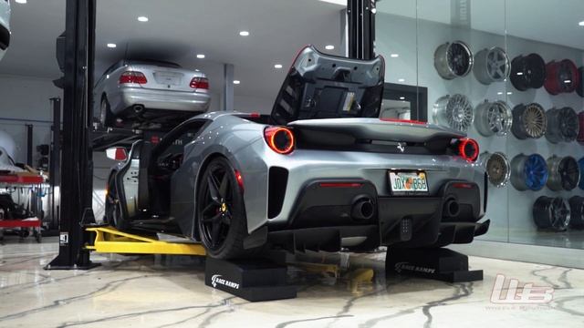 IPE Titanium Exhaust: Ferrari 488 Pista Spider смотреть онлайн