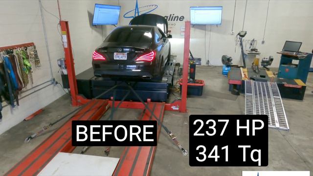 2015 MERCEDES-BENZ CLA 45 AMG STAGE 1 DYNO TUNE! смотреть онлайн