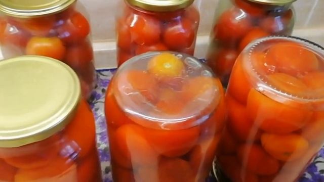 ?Вкусный и простой рецепт помидор?Покорил всю мою семью?Помидоры на Зиму! смотреть онлайн