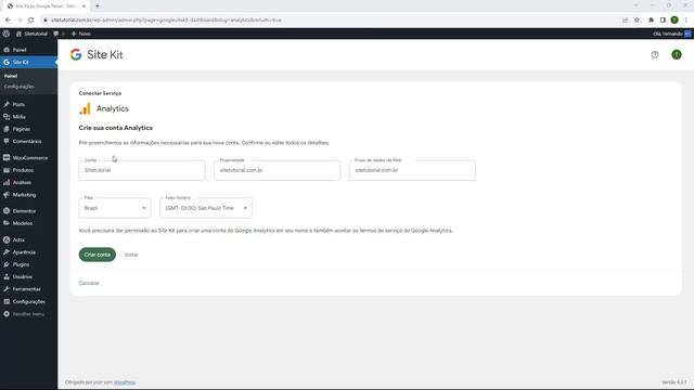 GOOGLE ANALYTICS: Como integrar na plataforma do WordPress смотреть онлайн