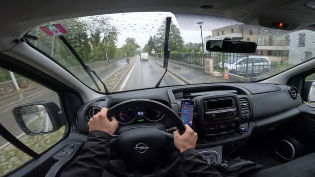 Ornex - Ferney | Light Rain | France ?? 4K | Cockpit POV GoPro | Opel Vivaro BiTurbo смотреть онлайн