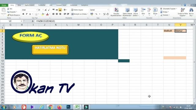 Excel VBA I Telefon Rehberi Programı I excelde yazılım смотреть онлайн