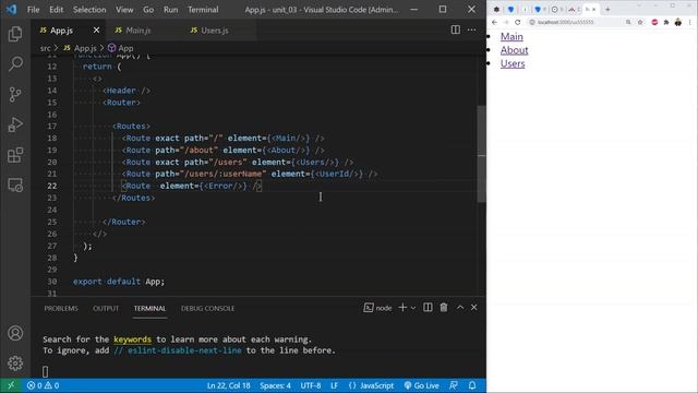 React-router-dom 6 - новый синтаксис роутинга. Routes вместо Switch, elements. SPA и MPSa на RRD6 смотреть онлайн